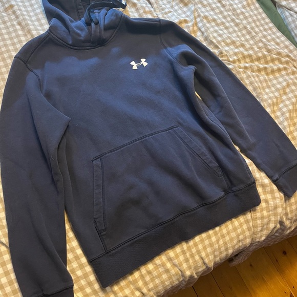 Under Armour Men's Dark Blue Hoodie - Picture 1 of 5